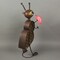 Metal Gardening Ant Solar LED Garden Statue Patio Light Yard Decor Art